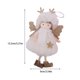 thumbnail image 5 of Naiovety Colgantes de Navidad Hermosa muñeca de lana Decoraciones para árboles de Navidad Juguetes de peluche ligeros Adornos de de Kits de decoración para fiestas Blanco, 5 of 6