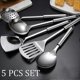 thumbnail image 3 of Jinyi Less Steel Kit Utensil Set - Ing Utensils Kit Tools Tongs Spatula Spoon For Nonstick Ant Ware(1set, Silver), 3 of 5