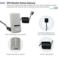 thumbnail image 2 of Estación meteorológica ECOWITT 2024 Wi-Fi Gateway GW1200, 2 of 9
