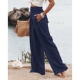 thumbnail image 3 of Pantalones De Mujer,Pantalones De Mujer Pantalones De Salón De Pierna Ancha De Cintura Alta Pantalones Casuales De Mujer Diseño De Clase Mundial, 3 of 6