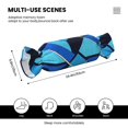 thumbnail image 2 of Candy Pillow With Pillow Core 24.6×9.8in Durable Cord Opening And Closing Design Waterproof And Easy To Install Darkgray Geometric Patterns_1, 2 of 8