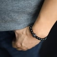 thumbnail image 2 of Pulsera COAI Lion Jewelry con cuentas de turmalina negra, 2 of 7