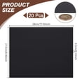 thumbnail image 2 of Plastic Corrugated Sheets Pads for DIY Crafts Model Building Rectangle Black 280x215x3mm, 2 of 9