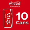 thumbnail image 5 of Coca-Cola Soda Pop Fridge Pack Mini Cans, 7.5 fl oz, 10 Pack, 5 of 20