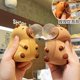 thumbnail image 2 of Kapi Bala doll, squeezeable keychain, bubble-blowing stress-relieving toy, quirky backpack charm, Bobo Chicken bubble-blowing 8cm (bagged), 2 of 5