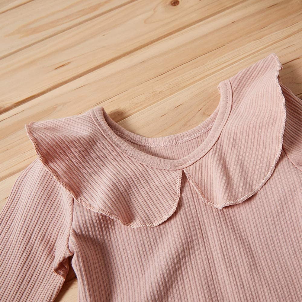 Baby Girls Clothes Cute Baby Clothes Girls Romper + Pant 3pcs Winter Outfit Newborn