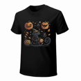 thumbnail image 1 of Funny Pumpkin T-shirt Halloween Children's T-shirt Witch T-shirt Fall shirt, 1 of 5