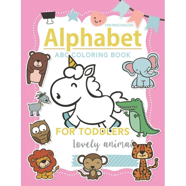 Download Kids Alphabet Coloring Book Abc Coloring Book For Preschoolers Abc Coloring Books For Toddlers High Quality