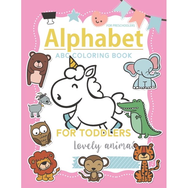 Download Kids Alphabet Coloring Book Abc Coloring Book For Preschoolers Abc Coloring Books For Toddlers High Quality