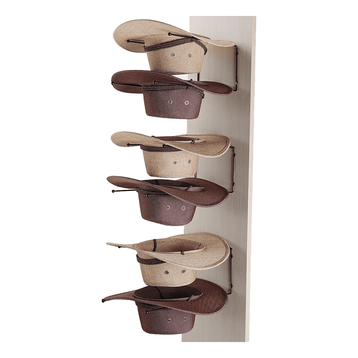 Cowboy Hat Rack 6 Pieces Diy Cowboy Hat Holder for Wall Cowboy Hats Cowboy Hat Hanger Keeps Original Shape of Hat Walmart