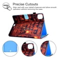 thumbnail image 4 of iPad Pro 11" 2020 Case, Allytech PU Leather Corner Protection Auto Sleep Wake Cards Slots Folio Shockproof Multi Angle Viewing Stand Case Cover for Apple iPad Pro 11 2nd Generation, Bookshelf, 4 of 8