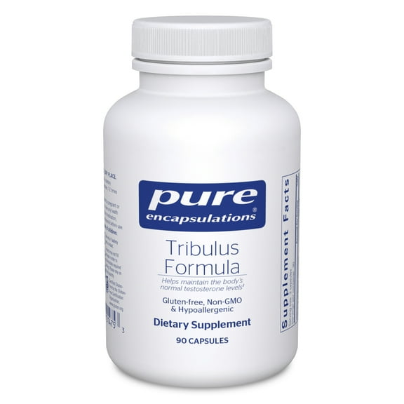 Pure Encapsulations Tribulus Formula | Hypoallergenic Supplement to Support Testosterone Balance* | 90 Capsules