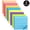 Multicolor-8PCS, variant on Tripumer 8 Pack Lined Sticky Notes Ruled Self Sticky Note 3 x 3 in 80 Sheets Each Pad 8 Colors