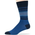thumbnail image 6 of 7Bigstars Kingdom Men's Dress Socks Cotton -6 pack-Novelty Casual Seamless Diamond, Polka Dot, Striped Sock Size 10-13 Shoe Size 9-12 L Estate Blue, Dark Navy (A47), 6 of 12