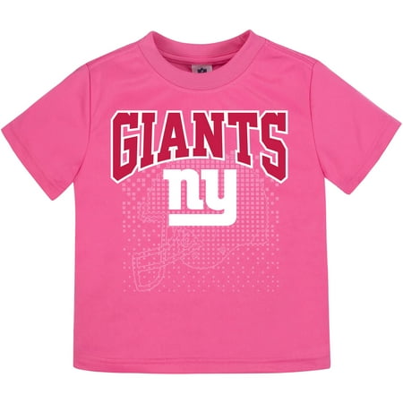 Toddler Gerber Pink New York Giants T-Shirt