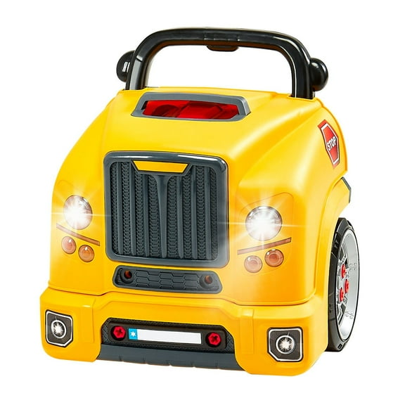 VEVOR Engine Toy, 60 Pieces, Kids Mechanic Car Repair Set with Removable Parts, Lights and Sounds, Steering Wheel and Horn, Kids Mechanic Workshop Set