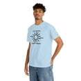 thumbnail image 6 of Stay Positive Sun Unisex Heavy Cotton Tee, 6 of 10