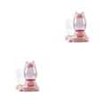 thumbnail image 2 of Methold Alimentador automático Suministros para mascotas Bebedero Tamaño compacto Multiusos Comodidad Accesorios para el hogar Cat Gravity Rosa 2Conjunto, 2 of 6