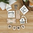 thumbnail image 6 of Rustic Farmhouse Wall Decor Set Interchangeable Wood Signs For Home Living Room Kitchen Entryway, 6 of 6
