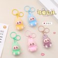 thumbnail image 4 of Nuevo llavero Kawaii Labubu colgante de dibujos animados lindo muñeca de PVC llavero de coche mochila colgante regalos, 4 of 4