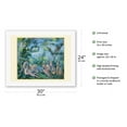 thumbnail image 2 of The Bathers - From an Original Color Painting by Paul Cézanne c.1899 - Fine Art Rolled Canvas Print 20in x 26in, 2 of 4