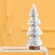 thumbnail image 5 of Mini Christmas Tree Snow Frost Ornaments, Wooden Bases Miniature Scenes, Christmas Crafting Designing, Festive Home Decor, Tabletop Decor, Xmas Ornament Set, Small Wooden Stand, For Bedroom, 5 of 8