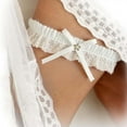 thumbnail image 2 of Elegant Bridal Wedding Garter with Rhinestone Lace Design for Bride and Prom Night, 2 of 3