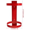 thumbnail image 3 of 2pcs Fire Extinguisher Mount 5kg Fire Extinguisher Mounting Bracket Wall Bracket Holder, 3 of 8