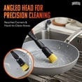 thumbnail image 6 of Brushtech Advanced Nonstick Pan Cleaning Brush – Scratch-Safe Heavy Duty Kitchen Scrubber for Cookware, Pots & Skillets, Designed for Residue & Grease Removal, Durable Nylon Bristles, 6 of 7