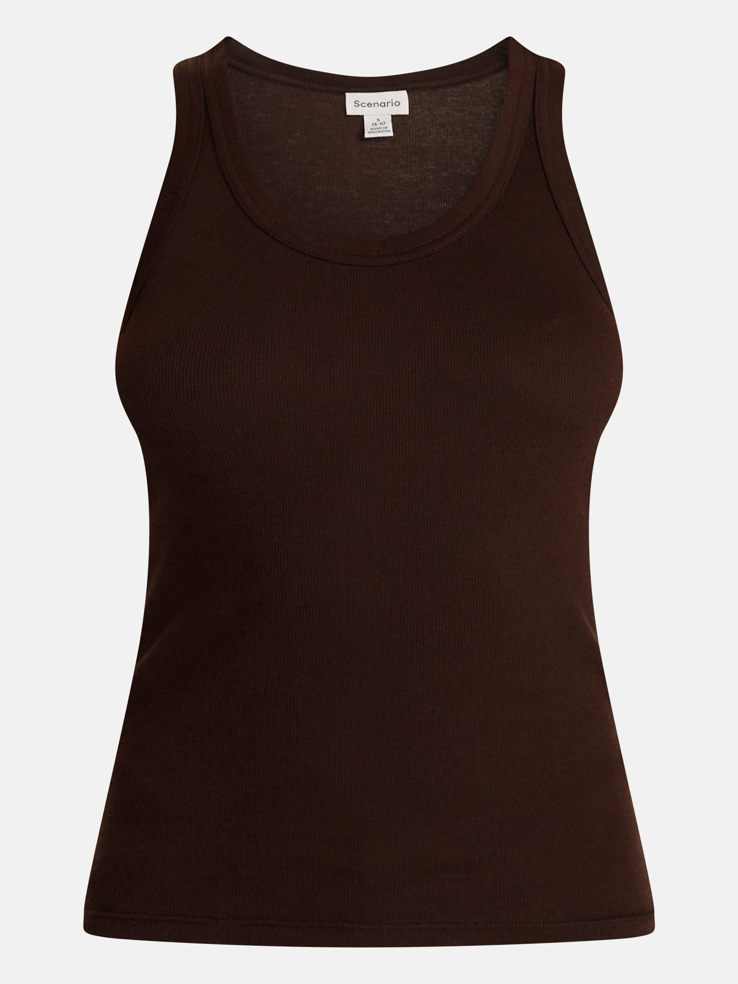 Scenario Women's Rib Tank Top, Sizes XS-XXXL