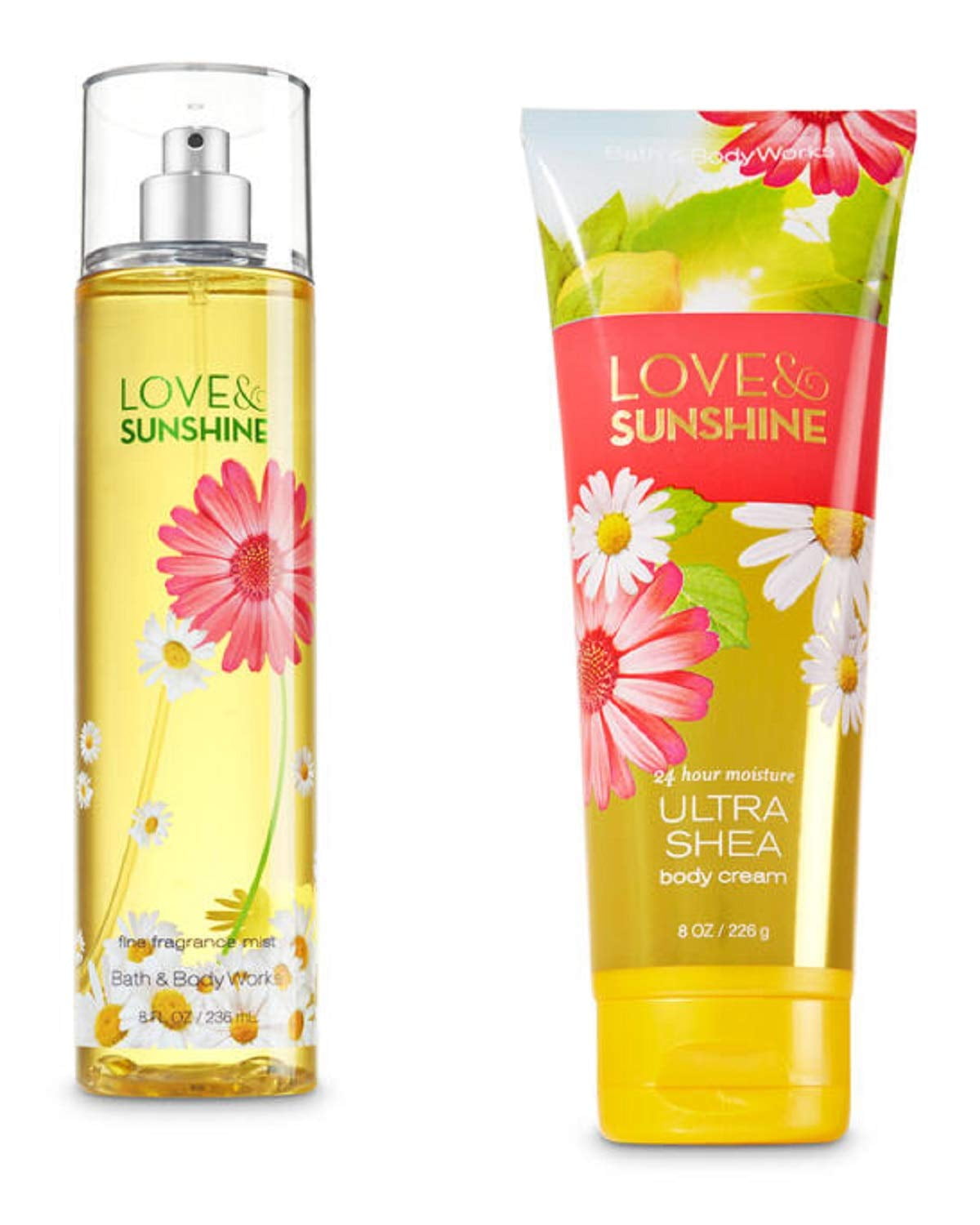 Bath & Body Works Signature Collection Love & Sunshine Gift Set