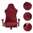 thumbnail image 4 of 1 Set of Office Computer Chair Cover Stretchable Gaming Chair Cover Slipcover, 4 of 6