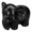 Black, variant on Black Resin Baby Elephant Figurine Statue For Home Desk And Shelf Decor Use