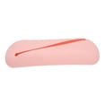 thumbnail image 3 of Bolsa De Almacenamiento De Brochas De Maquillaje De Silicona De Gran Capacidad A Prueba De Polvo Bolsa De Brochas Cosméticas De Silicona Tamaño L Rosa 8,3X2,4 Pulgadas, 3 of 5