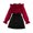 Red, variant on KYAIGUO 2PCS Kids Girls Spring Polka Dotted Dress Outfit 8-12T Flare Sleeve Ruffled Tutu Party Dresses Set