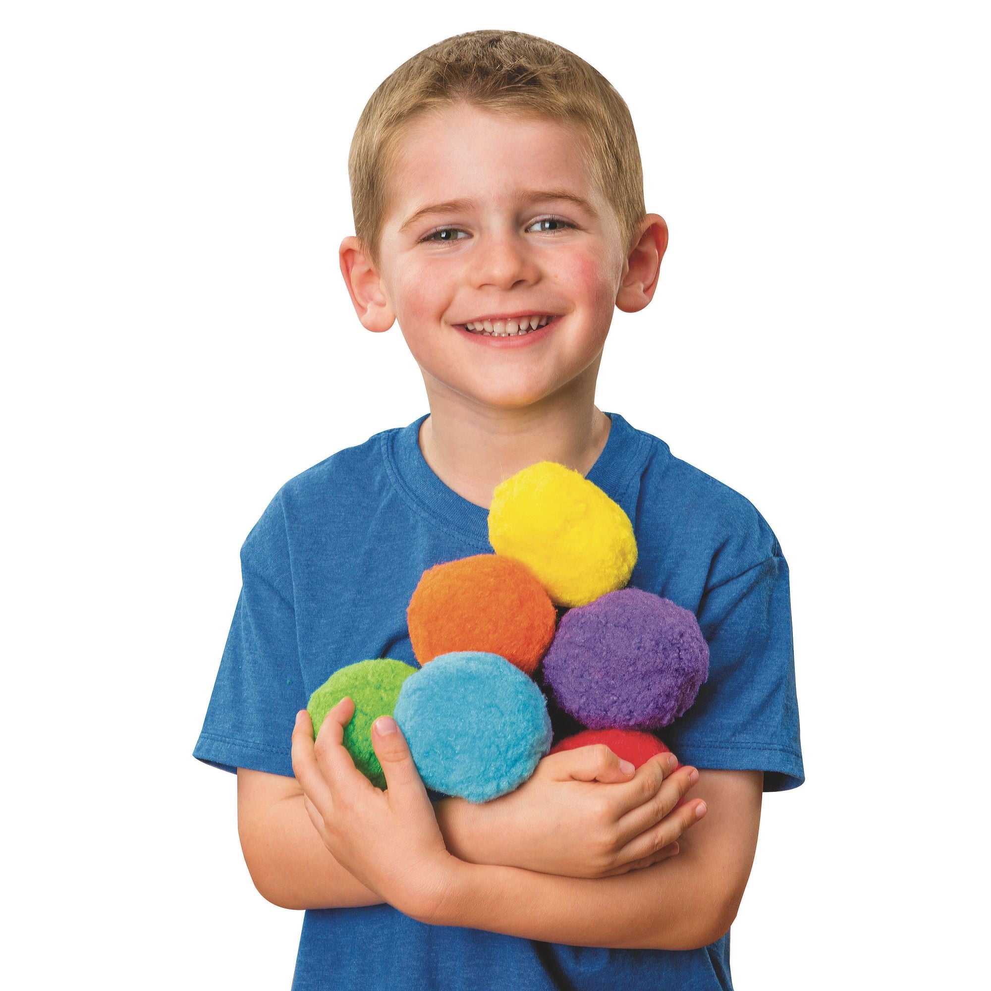 Color Splash!® 3" Pom Pom Assortment (Pack of 48)