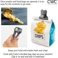 thumbnail image 5 of 6-Pack Snack and Food Bags with Zip Clips, 5 of 5