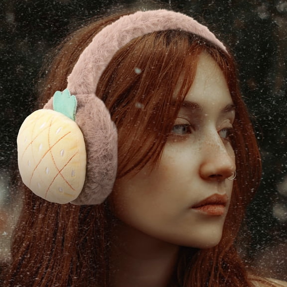 Worgeous Winter Fuzzy Ear Warmer Earmuff for Women Winter Ear Cover Keeping Warm 1 Set