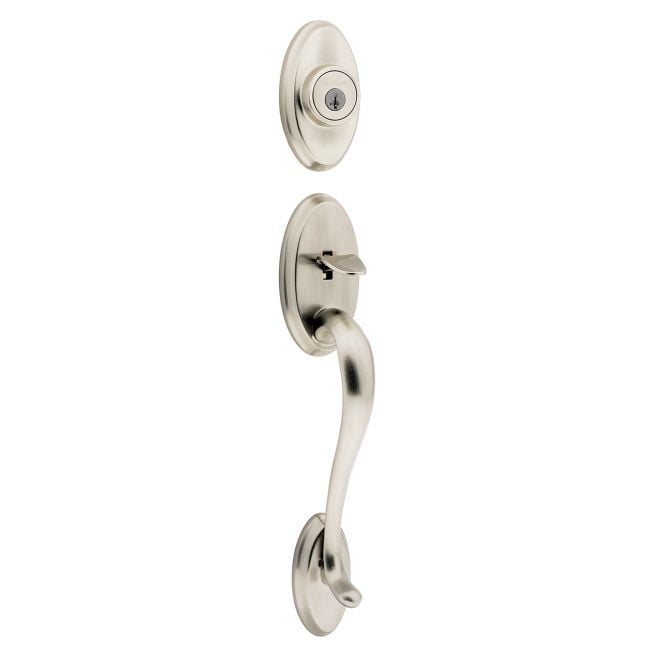 Kwikset 801SELIP15S Shelburne Double Cylinder Exterior