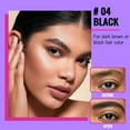 thumbnail image 2 of Tattoo Eyebrow Gel Easy Peel Off, Waterproof 3-Day Long-Lasting Brow Stain, Semi-Permanent Peel Off Brow Color Gel for Sparse Brows, Transfer-proof, Natural Color for Fuller Defined Brows (Black), 2 of 7