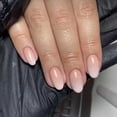 thumbnail image 2 of Gradient Pink Press On Nails Short Oval,French Acrylic Nails Press Ons,Short Almond Nails Glue on,Natural Ombre Round Fake Nails,Gel Stick On Nails Set For Tiny Average Wide Nail Beds, 2 of 4