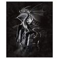 thumbnail image 2 of Silver dragon queen blanket, 2 of 2