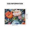 thumbnail image 2 of Shiartex Piece and Love Still Life with Flowers Jigsaw Puzzle, Puzzle for Adults and Families, Glossy, Sturdy Pieces 500 PCS, 2 of 6