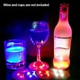 thumbnail image 2 of LINLIN LED Coaster, Light Up Coasters,LED Bottle Lights,Bottle Glorifier,LED Sticker Coaster Discs Light Up, 2 of 7