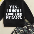 thumbnail image 4 of Gubotare Baby Boy Outfits Sets Toddler Baby Boy Fall Clothes Long Sleeve Print Sweatshirt Pants Set Cute Infant Winter Outfits 12 18 Months (Bronze,12-18 Months), 4 of 4