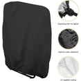 thumbnail image 2 of Funda protectora para tumbona plegable, funda para tumbona de jardín a prueba de polvo, 71 × 110 cm de ancho (negro) TUNC Sencillez, 2 of 4