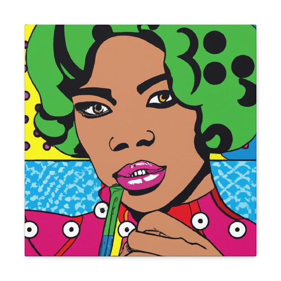 Groovy Comic Explosion - Canvas