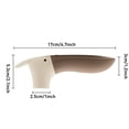 thumbnail image 2 of Silicone Door Handle Cover | Protective Collision Guard for Entrance & Room Doors Soft Bump & Scratch Easy Install Modern Design 1-Pack, 2 of 6