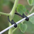 thumbnail image 2 of ER Lazo de tomate Abrazadera para plantas trepadoras Clips para tomates 300 piezas Ganchos de soporte para tomates Clips para vid de uva Ganchos para vid para frutas Herramientas de jardinería de fijación de vid de uva Rojo Verde, 2 of 5