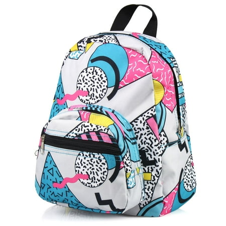 Zodaca Kids Small Backpack For Outdoor Shoulder School Zip Bag Adjustable Strap